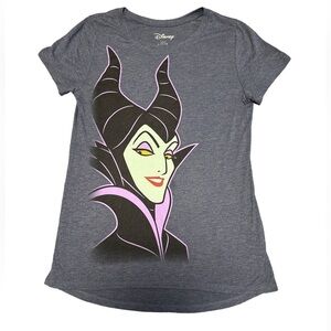 Disney Junior's Maleficent Mistress Of Evil Hi-Low Hem T-Shirt Size L (11-13)